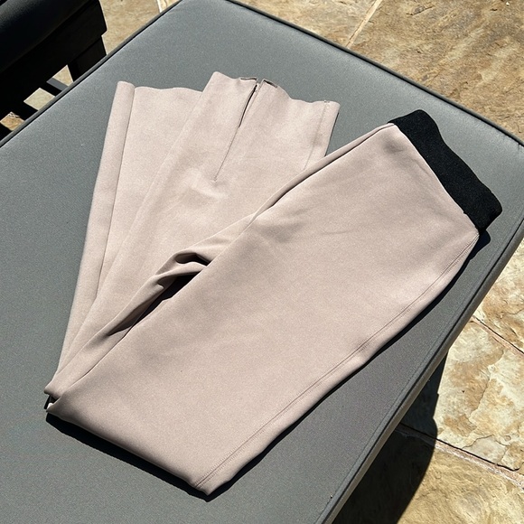 James Perse Pants - James Perse Scuba Leggings. SZ 0. Color Neutrals. Tan.